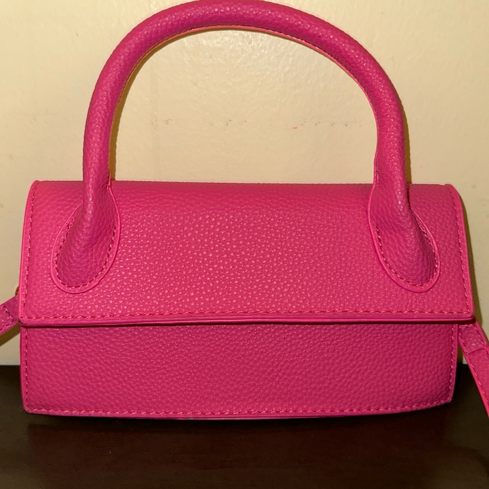 Pink Crossbody bag / Hand bag worn once